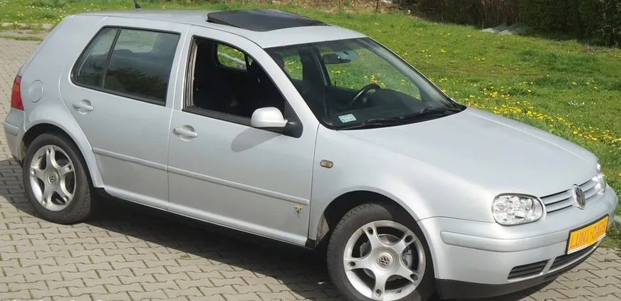 Volkswagen Golf cena 7000 przebieg: 277000, rok produkcji 1999 z Gorzów Śląski małe 704